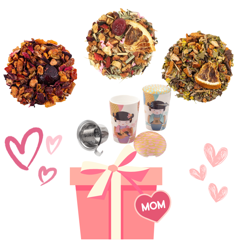 Majčin Dan Paket + "Geisha" Šalica s cjedilom